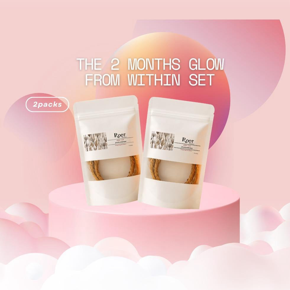 Vetiver root glow up set